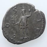 Hadrian, Silver Denarius, Roma, Rome, AD 124-125 #1, Reverse