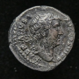 Hadrian , Silver Denarius, Providentia, Rome, cAD133