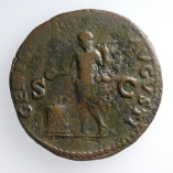 Nero, Copper As, Rome, Genius, AD 62-68, Reverse