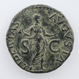 Claudius, Bronze As, Rome, Minerva, AD 41-50, Reverse