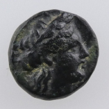 Mysia, Priapos, AE 10, Apollo/Crab, 300-200BC, Obverse