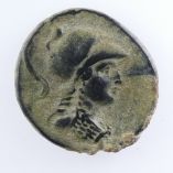 Magistrate Kukos, Apameia, Phrygia, AE 23, Athena/Eagle, 133-48BC, Obverse