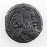 Cimmerian Bosporos, Pantikapaion, AE 21, Silenos/Griffin, 310-304/3BC, Reverse