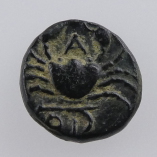 Mysia, Priapos, AE 10, Apollo/Crab, 300-200BC, Reverse