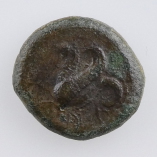 Syracuse, Sicily, AE 20 Litra, Struck Under Dionysios, Athena/Hippocamp, 405-367BC, Reverse