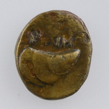 Aiolis, Grynion, AE 17, Apollo/Mussel Shell, Before 306BC, Reverse